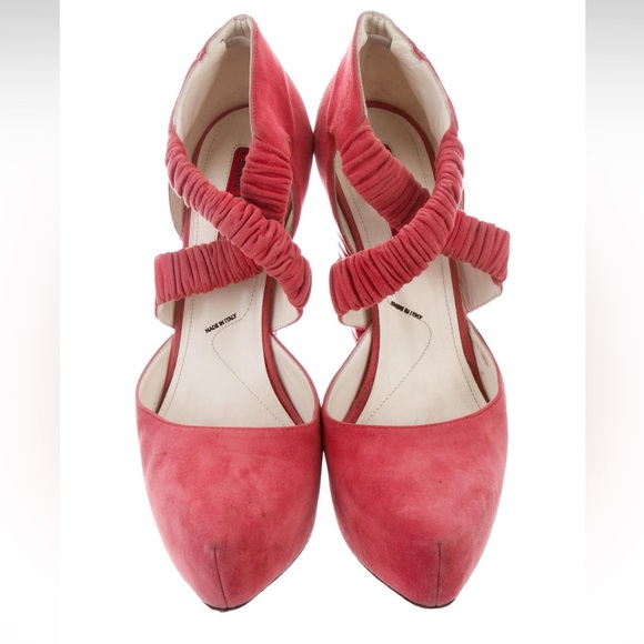 Cesare Paciorti suede platform pumps it 6 - Picture 2 of 5